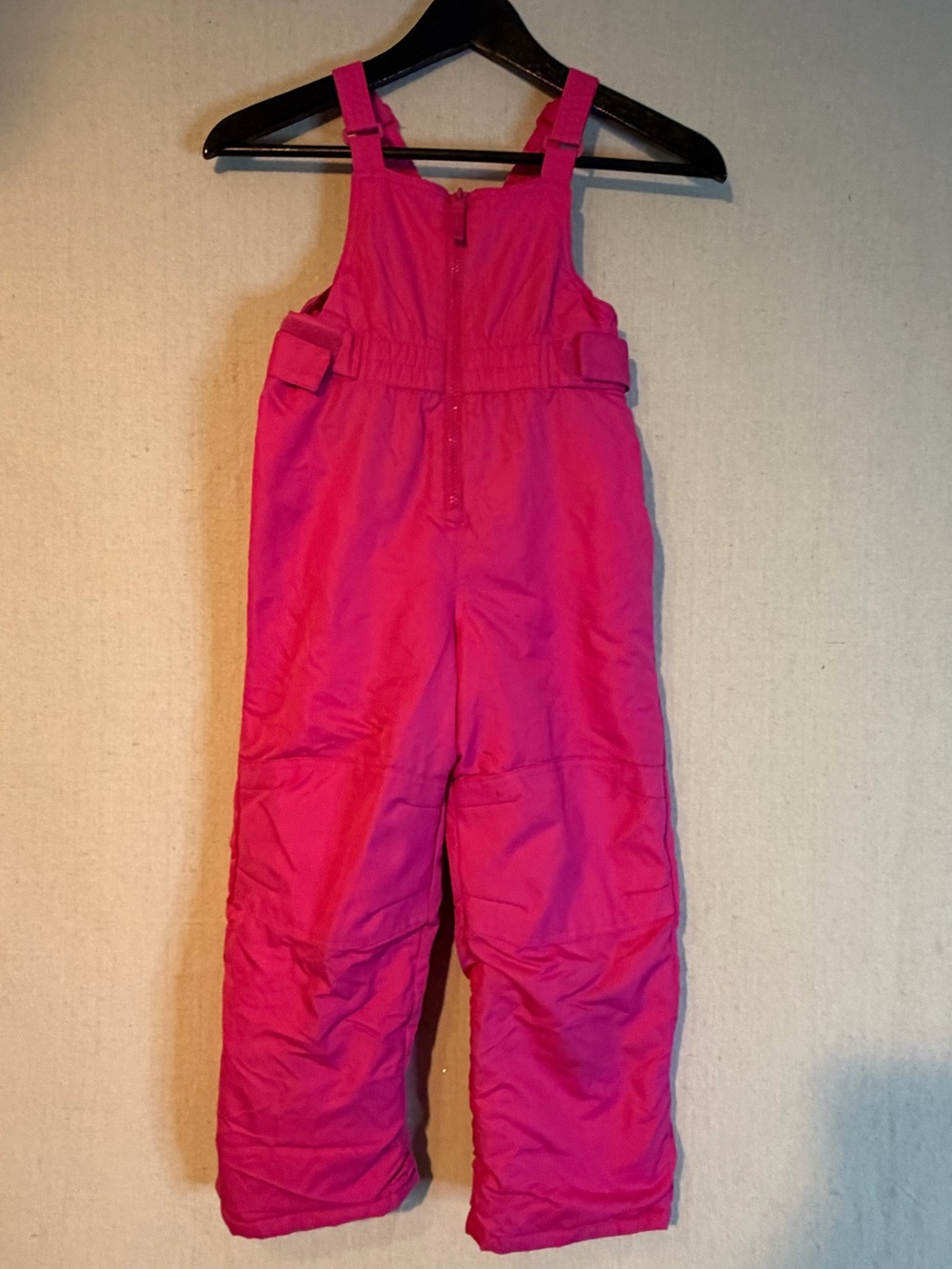 Cat & Jack Hot Pink Kids Snow Overalls Girls 5T